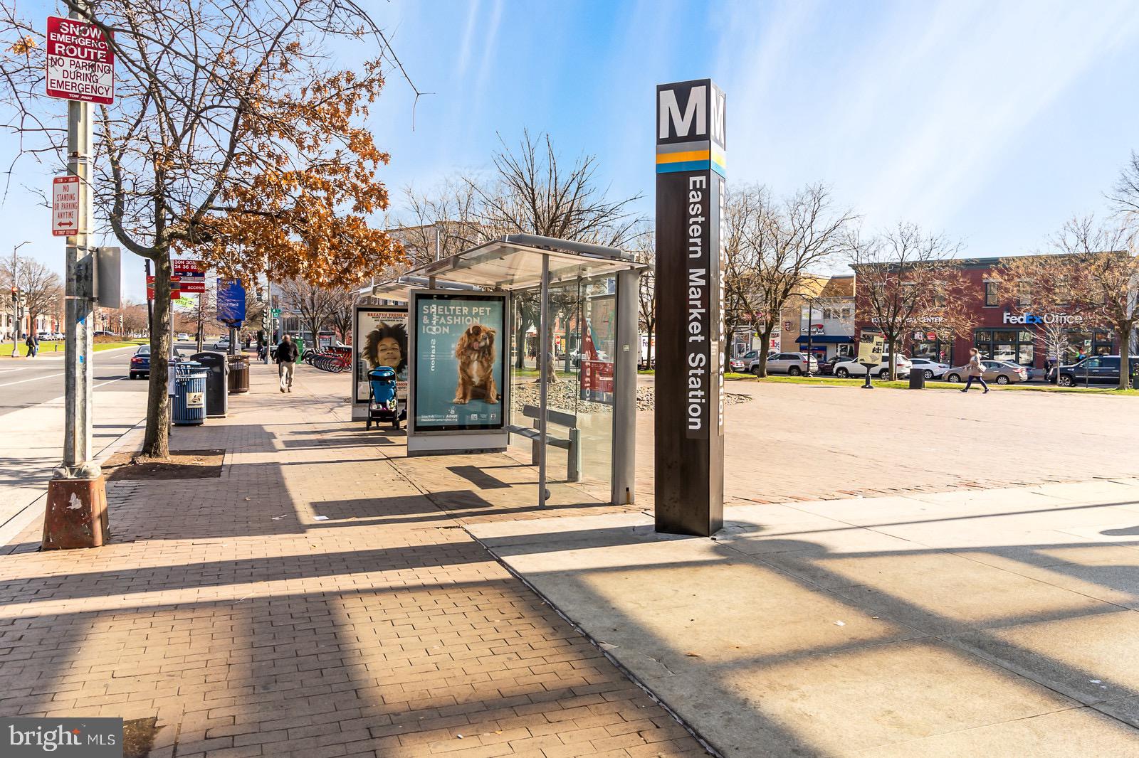 1016 G Street Southeast Washington, DC 20003 - Photo 48 of 56 a view of a street with houses