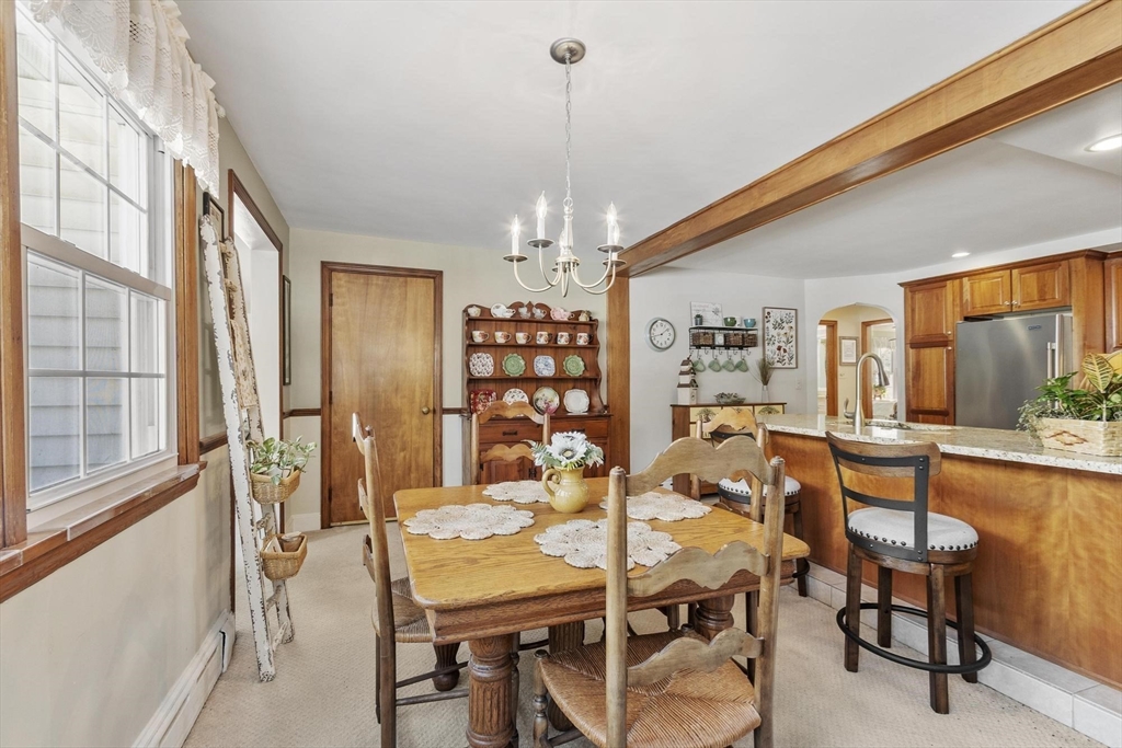 38 Knower Road Westminster, MA 01473 - Photo 26 of 40 a view of a dining room with furniture window and outside view
