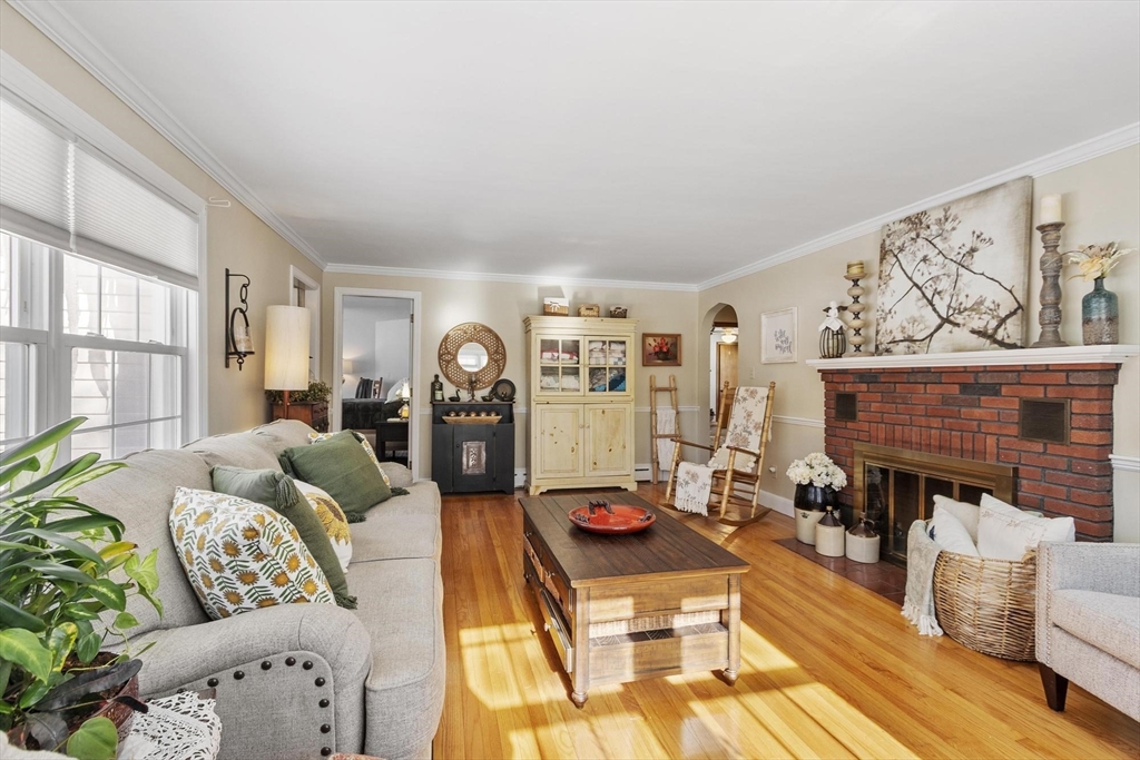 38 Knower Road Westminster, MA 01473 - Photo 6 of 40 a living room with furniture a dining table and chairs with wooden floor