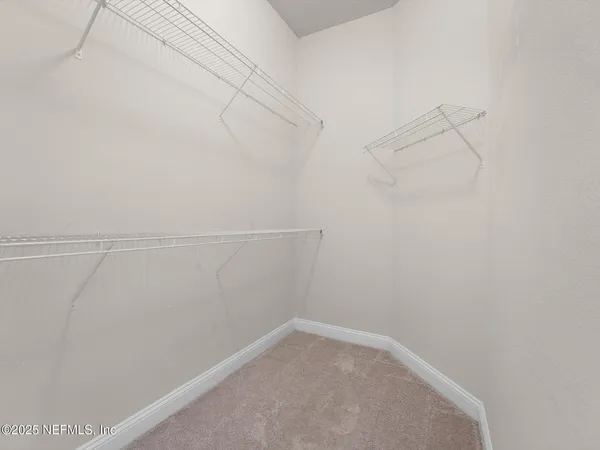 a view of a rack on the wall