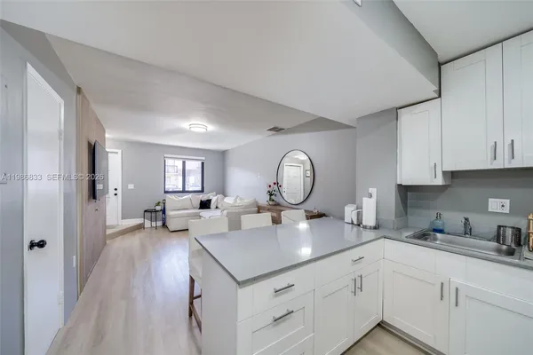 a room with storage and utility