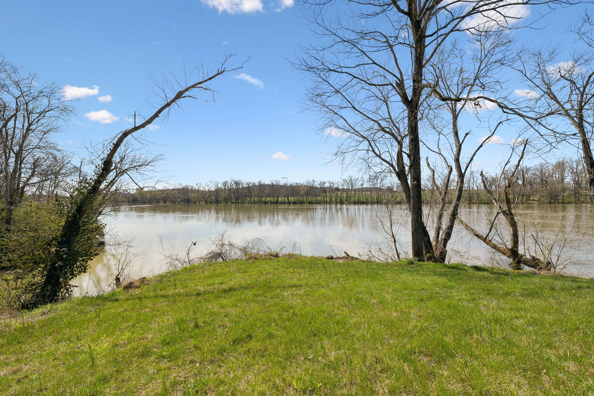 20 Bledsoe Borough Lane Riddleton, TN 37151 - Photo 2 of 72 a backyard of a house with lots of green space and lake view