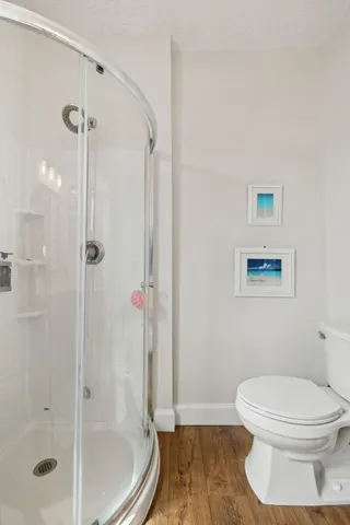 a view of field with trees