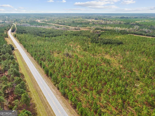 a view of lake with a large window