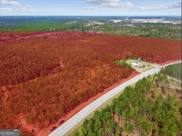 a view of a lake with outdoor space