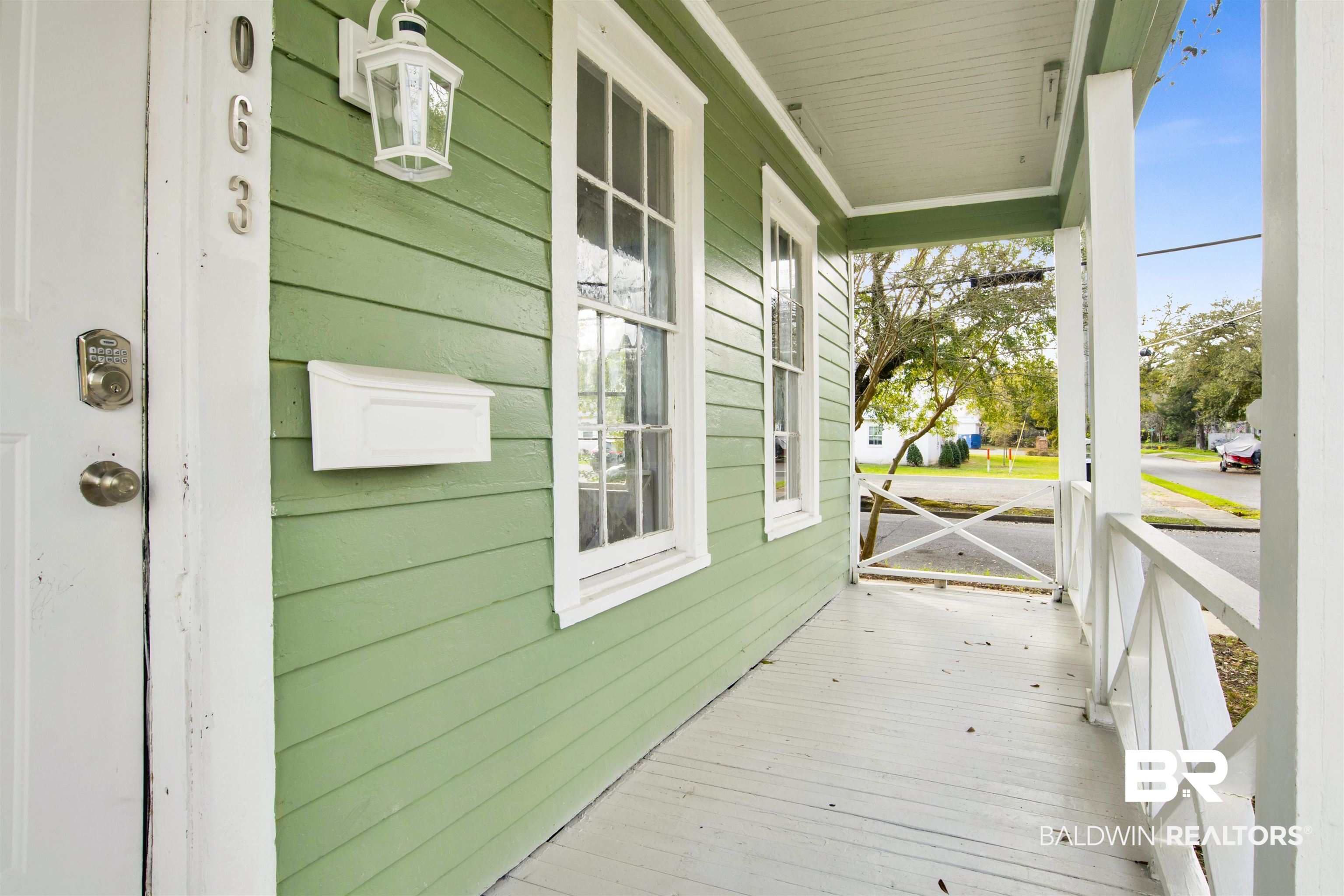 1063 Selma Street Mobile, AL 36604 - Photo 3 of 32 View of wooden porch