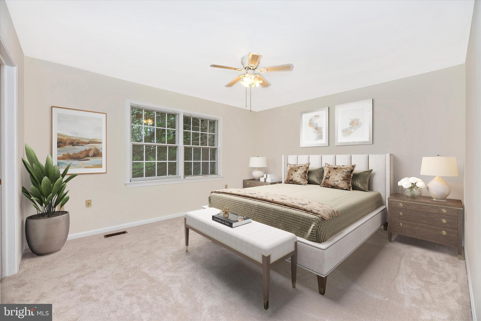 8117 Stone Ridge Drive Frederick, MD 21702 - Photo 24 of 65 Virtually Staged Owner's Bedroom