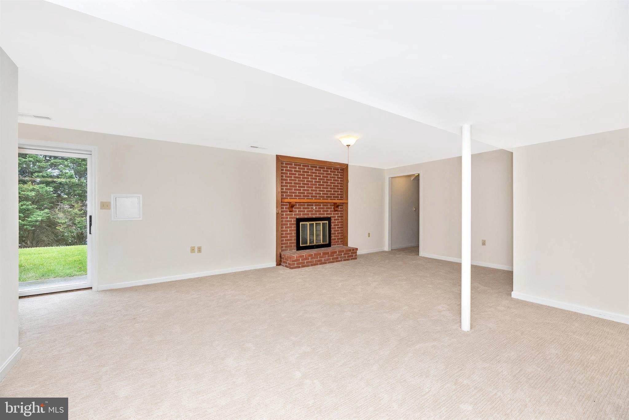 8117 Stone Ridge Drive Frederick, MD 21702 - Photo 35 of 65 Walk-out Basement, wood burning Fireplace