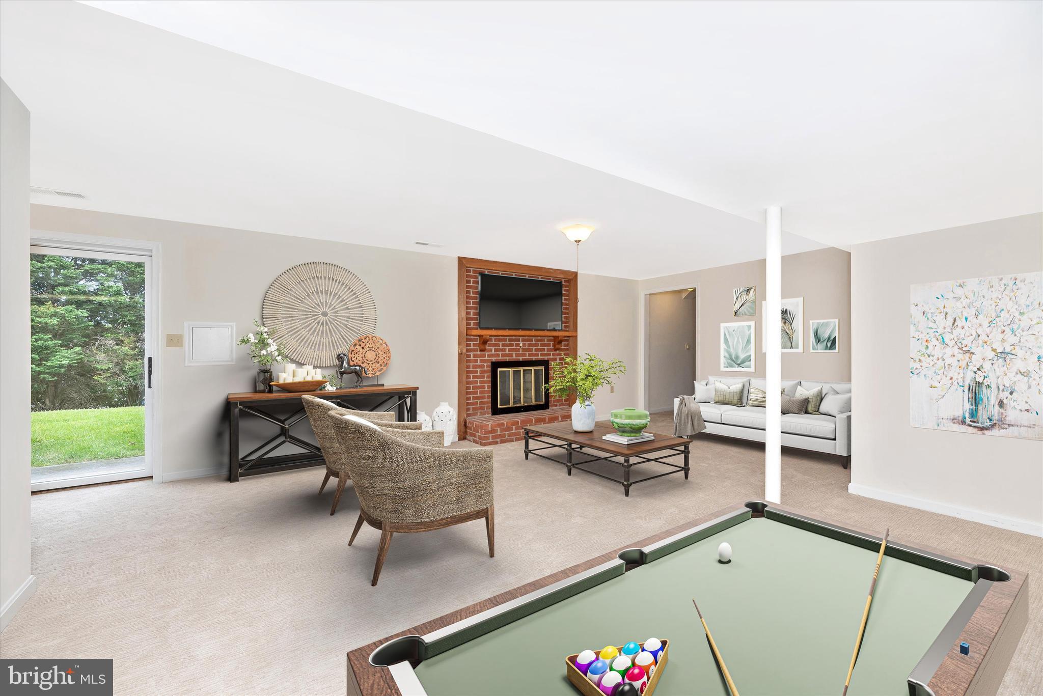 8117 Stone Ridge Drive Frederick, MD 21702 - Photo 36 of 65 Virtually Staged LL Rec Room