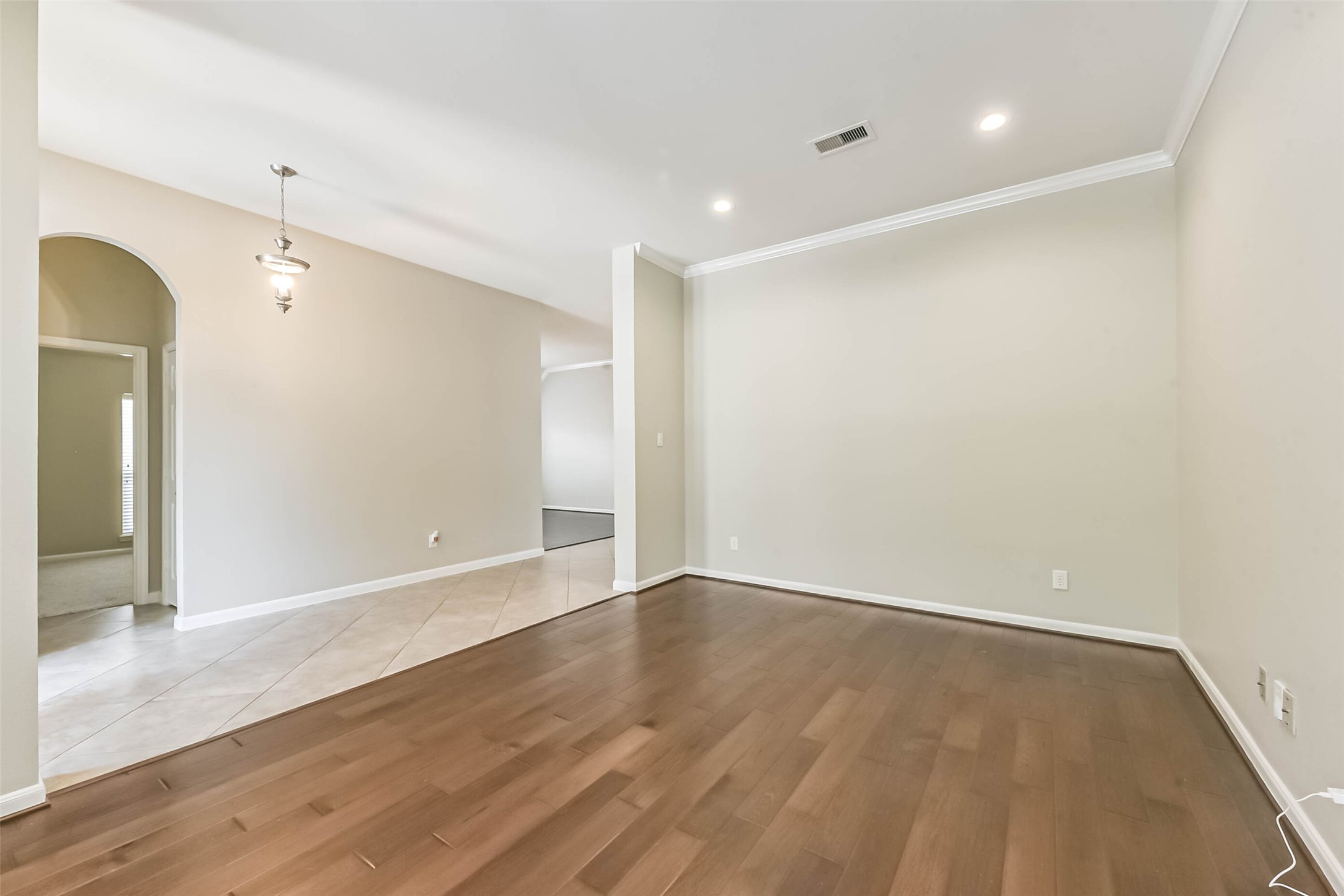 15910 Chart House Court Houston, TX 77044 - Photo 34 of 45 wooden floor in an empty room