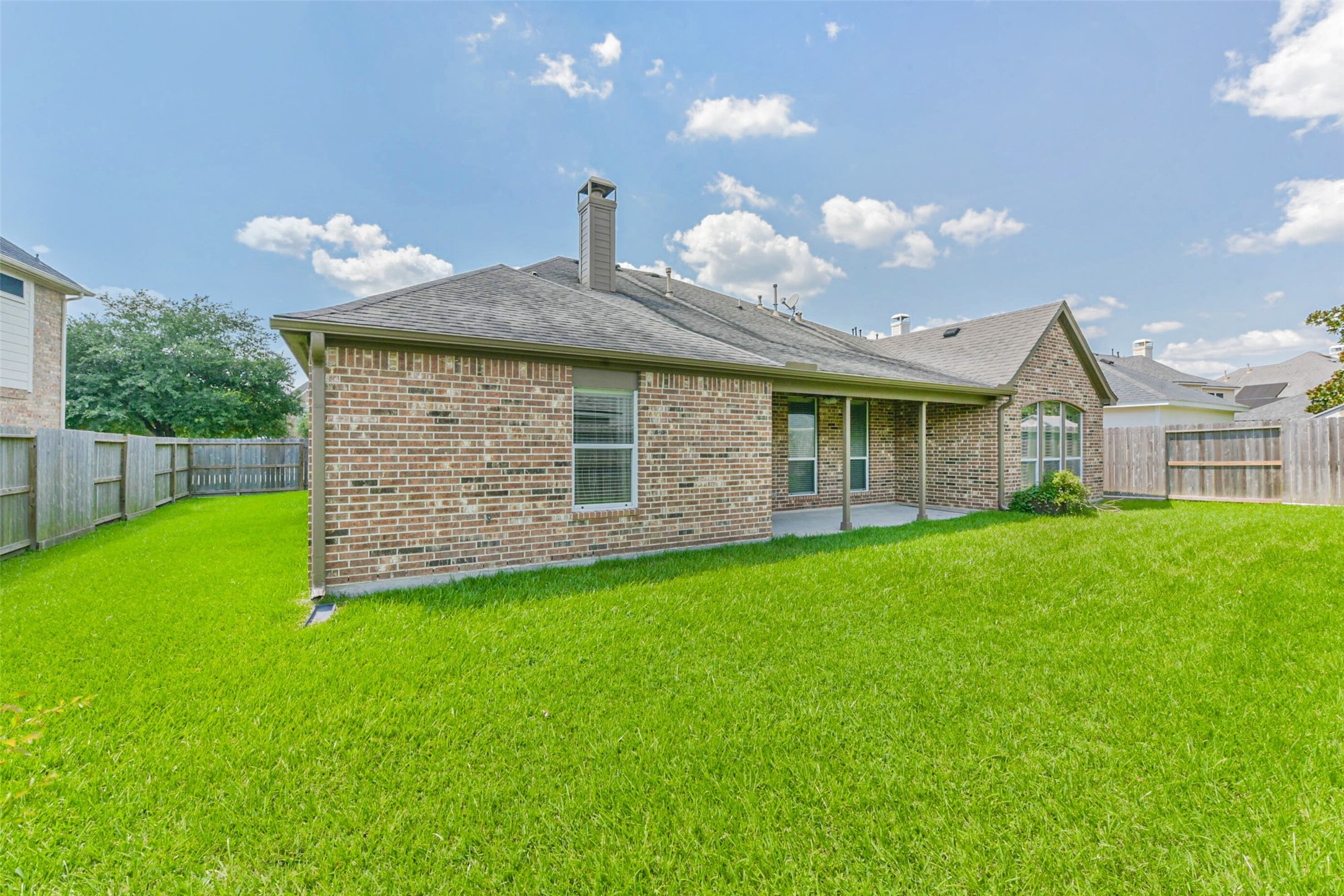 15910 Chart House Court Houston, TX 77044 - Photo 42 of 45 a view of a house with a yard