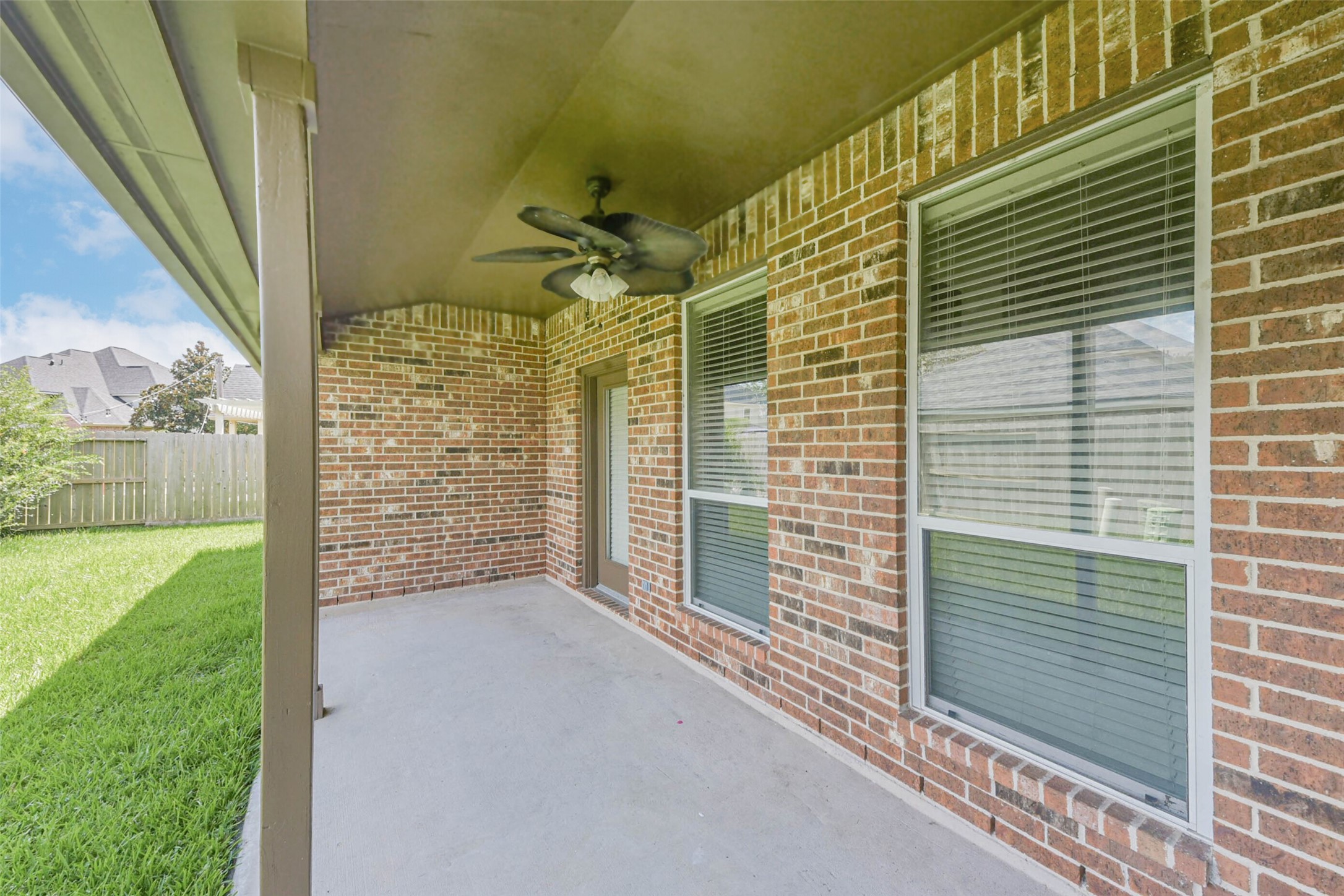 15910 Chart House Court Houston, TX 77044 - Photo 43 of 45 a view of a porch with a door