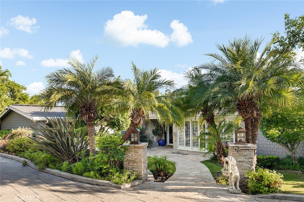 2212 Rim Road Duarte, CA 91008 - Photo 5 of 52 a view of a house with palm trees