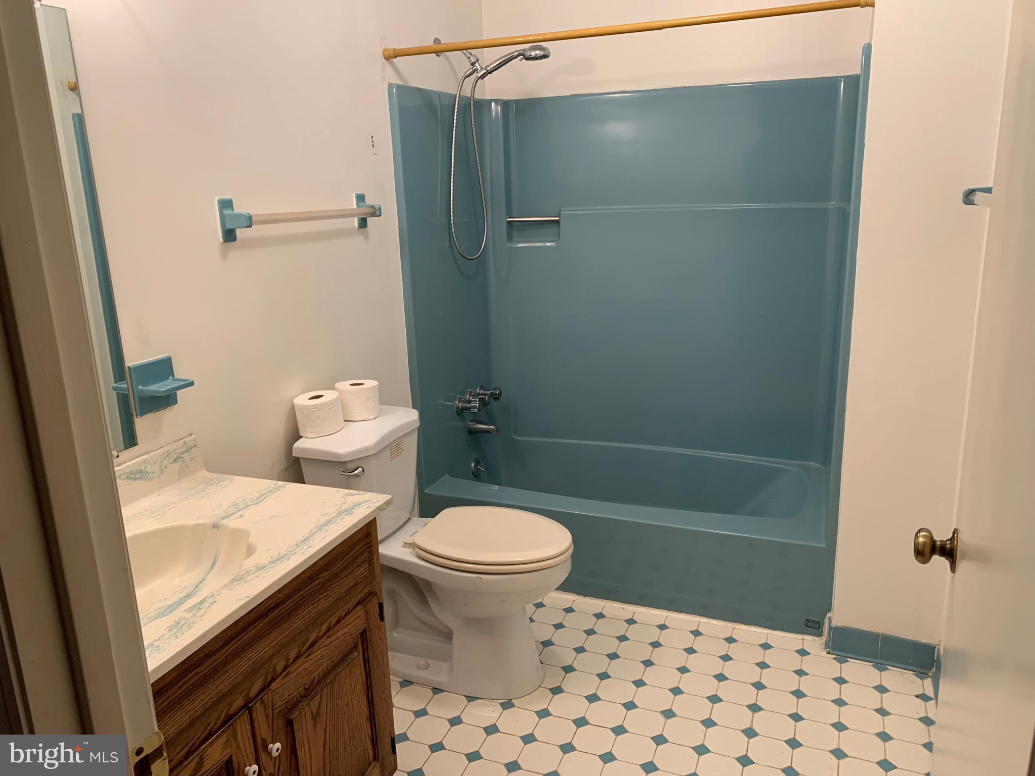 7603 Irongate Lane Frederick, MD 21702 - Photo 37 of 43 a bathroom with a sink a toilet and shower