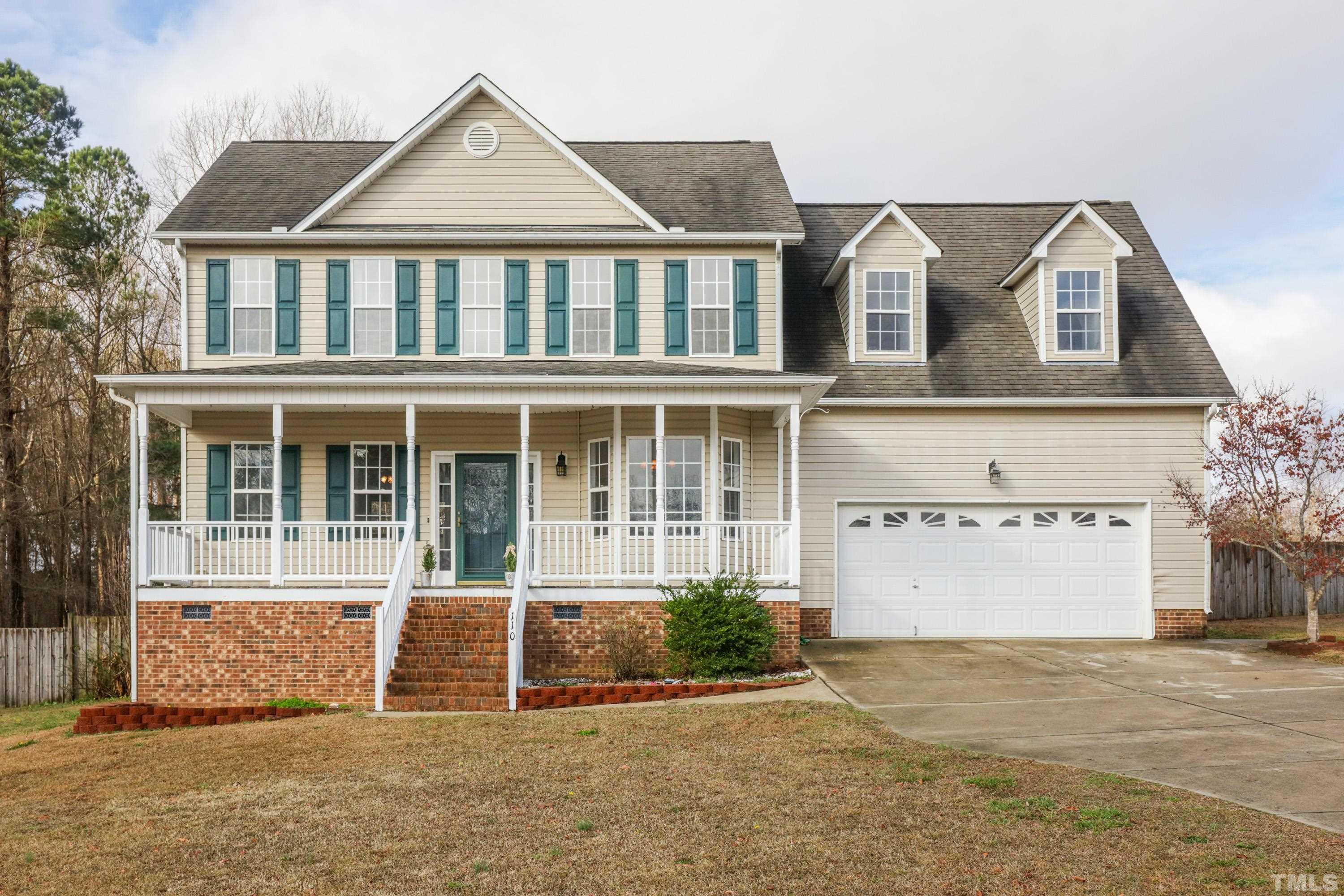 110 Saddle Ridge Drive Willow Spring, NC 27592 - Photo 3 of 32 front view of a house