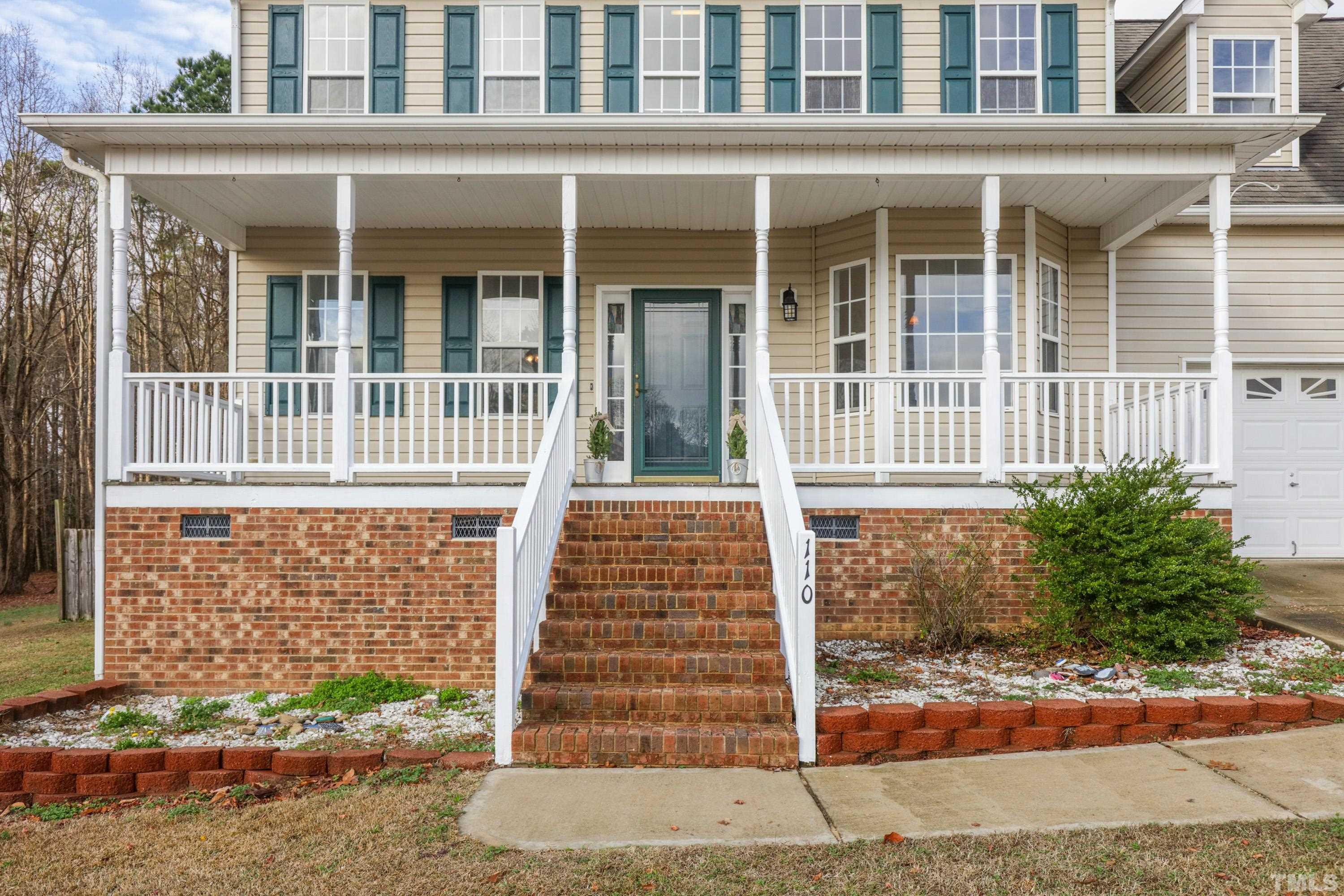 110 Saddle Ridge Drive Willow Spring, NC 27592 - Photo 5 of 32 front view of a house