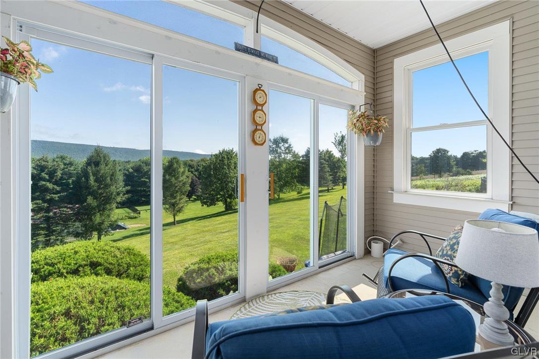 916 South Delps Road Danielsville, PA 18038 - Photo 29 of 50 Sunroom with spectacular view