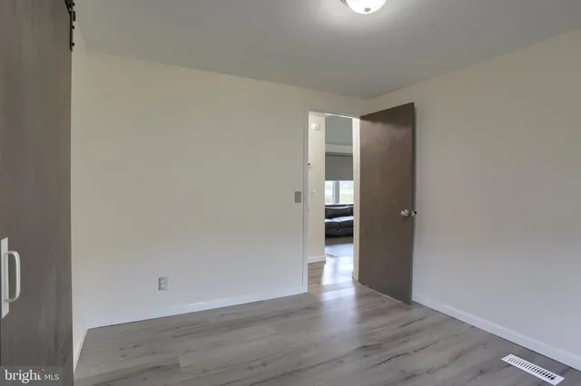 wooden floor in an empty room