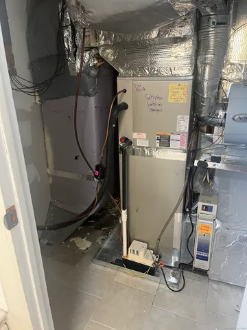 a room with gym equipment