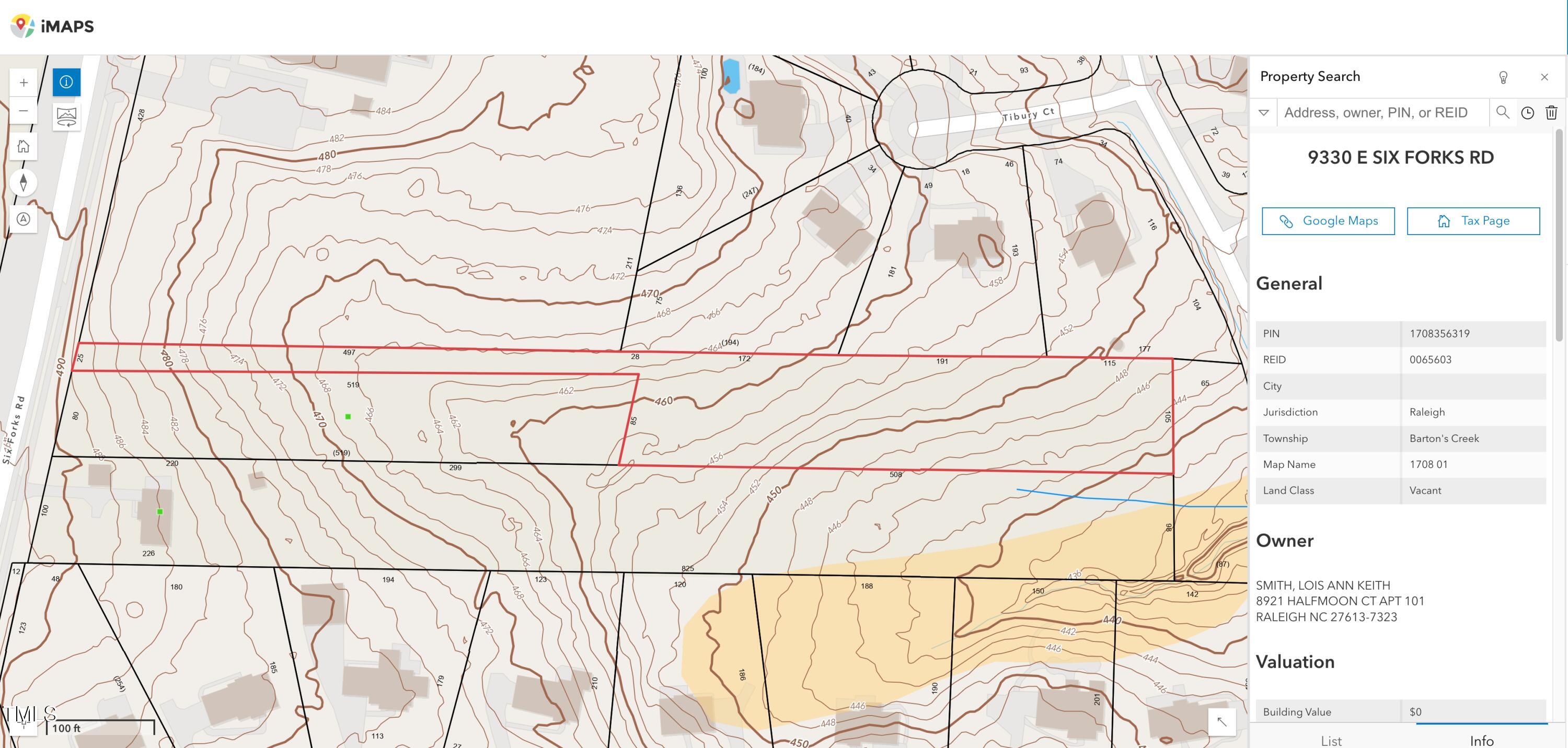 9330 Six Forks - GIS