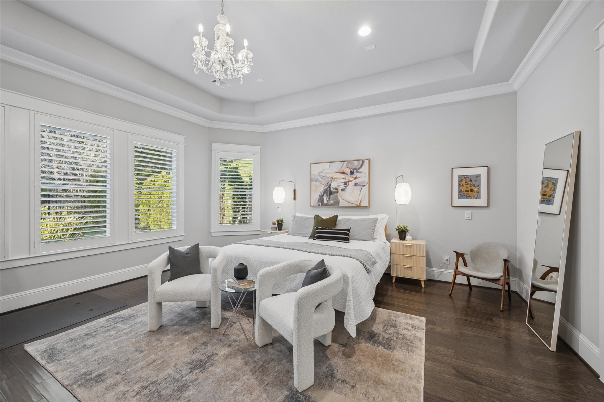 2223 Blue Duck Lane Conroe, TX 77384 - Photo 11 of 38 a spacious bedroom with bed and a large window