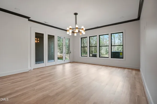 a living room with furniture and window