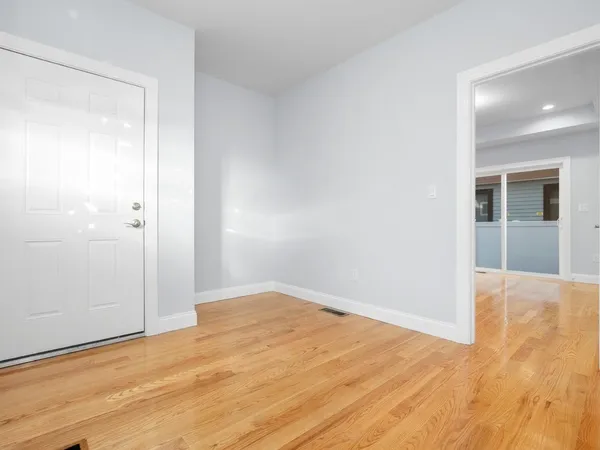 wooden floor in an empty room