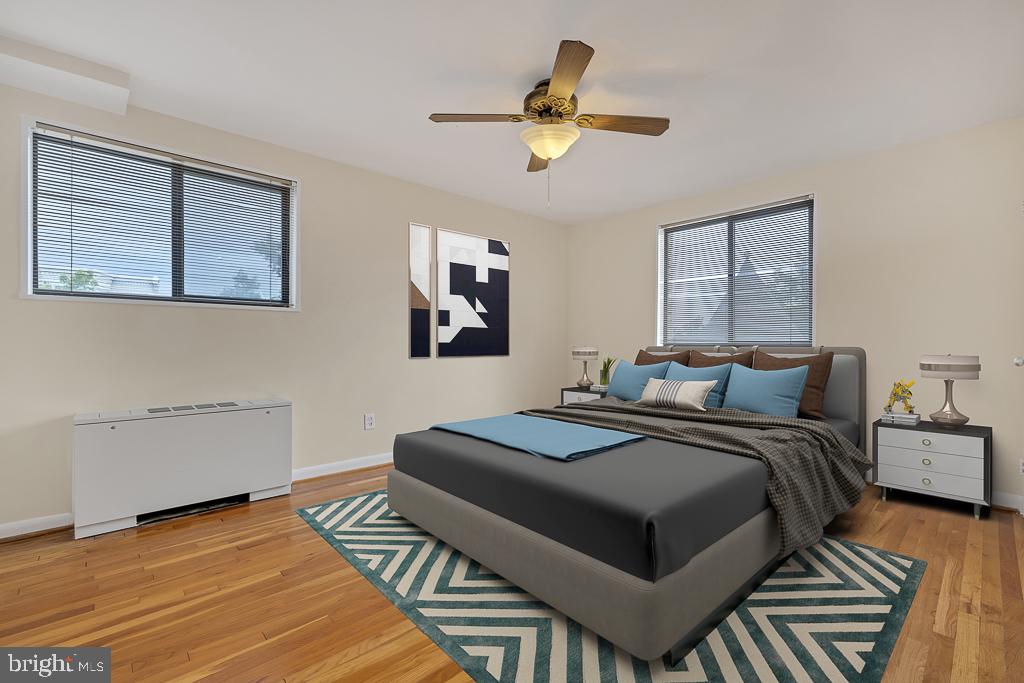 305 C Street Northeast, Unit 302 Washington, DC 20002 - Photo 11 of 26 Bedroom (virtual staging)
