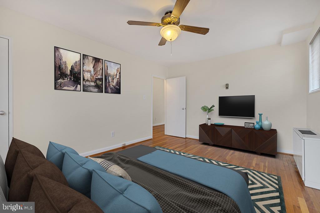 305 C Street Northeast, Unit 302 Washington, DC 20002 - Photo 12 of 26 Bedroom (virtual staging)