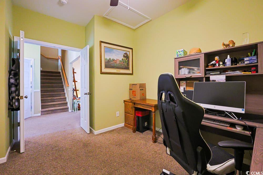 75 Field Planters Circle, Unit 75 Calabash, NC 28467 - Photo 24 of 40 Office space featuring light carpet and baseboards