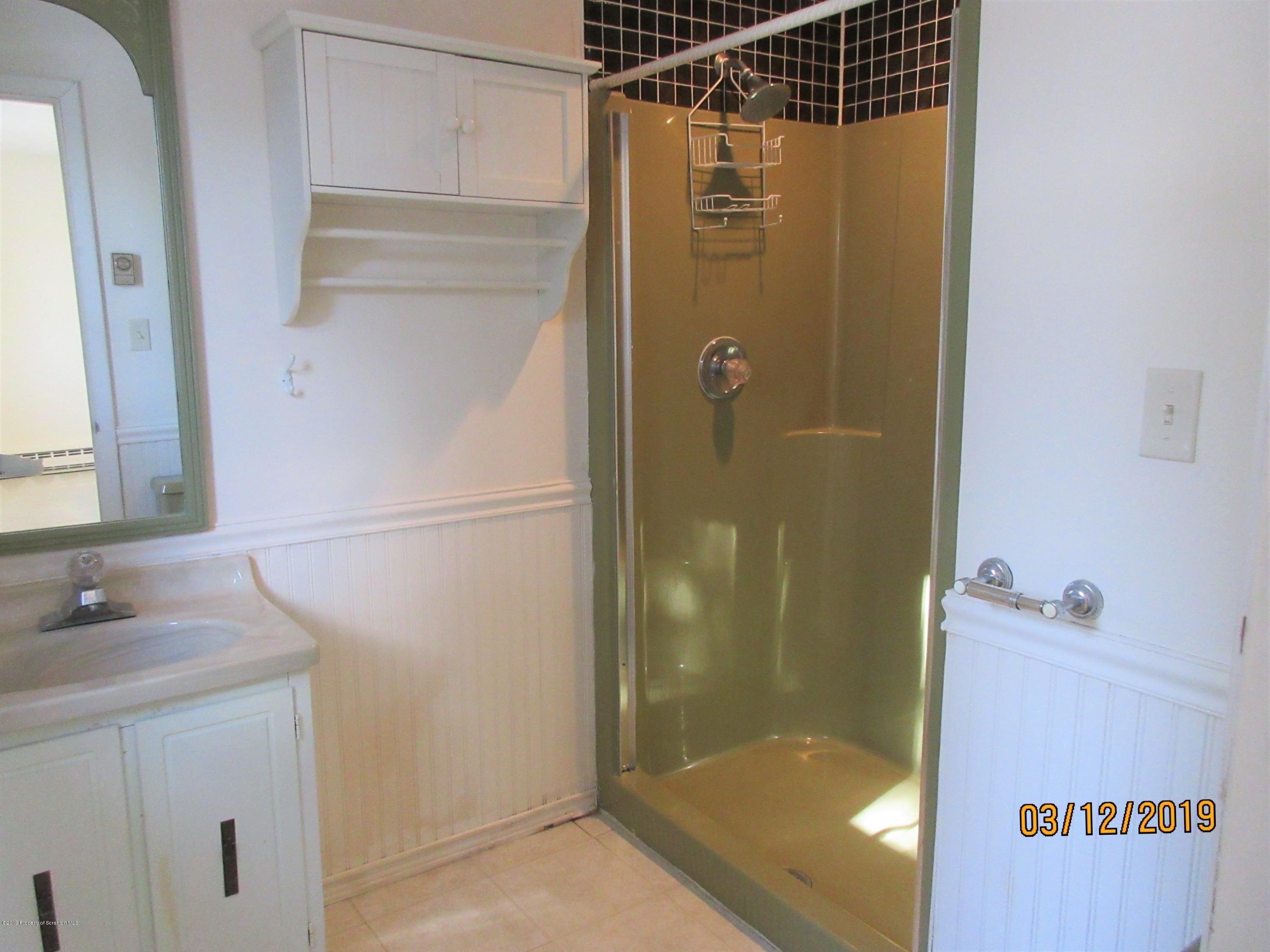 719 North Abington Road Clarks Summit, PA 18411 - Photo 14 of 37 a bathroom with a shower and a sink