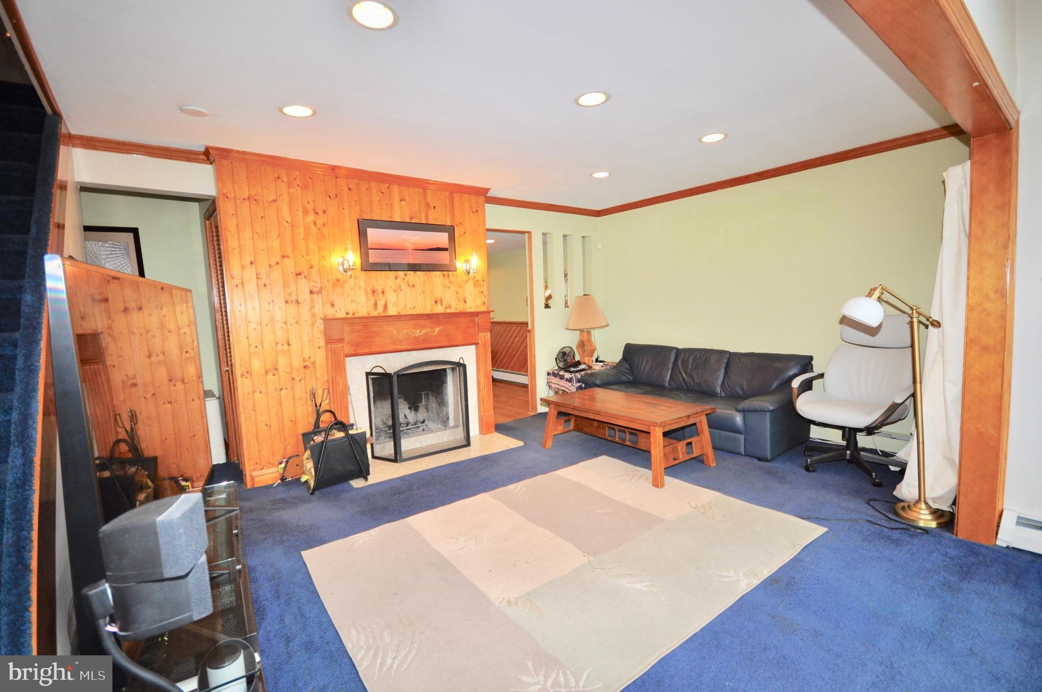 9222 Treaty Road Philadelphia, PA 19114 - Photo 9 of 43 Wood burning fireplace in Living room
