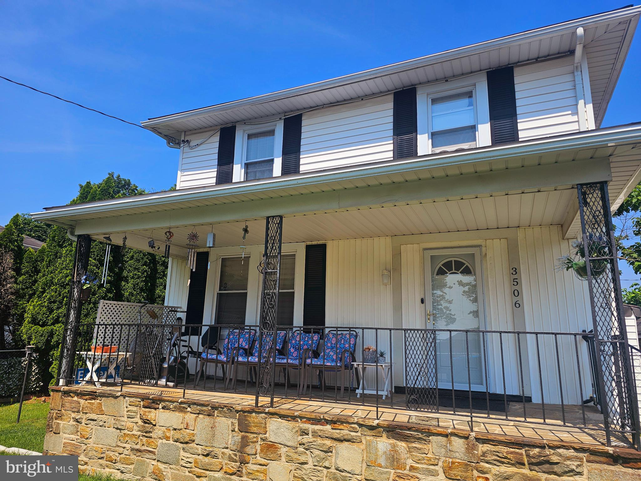 3506 Bayer Avenue Randallstown, MD 21133 - Photo 3 of 36 a view of a building with a window