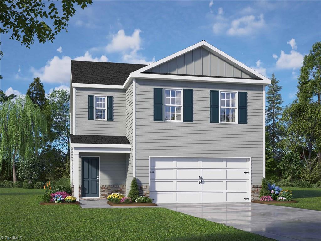 314 Owens Road Lexington, NC 27292 - Photo 17 of 18 The Taylor Floorplan shown in the "A3 Elevation"