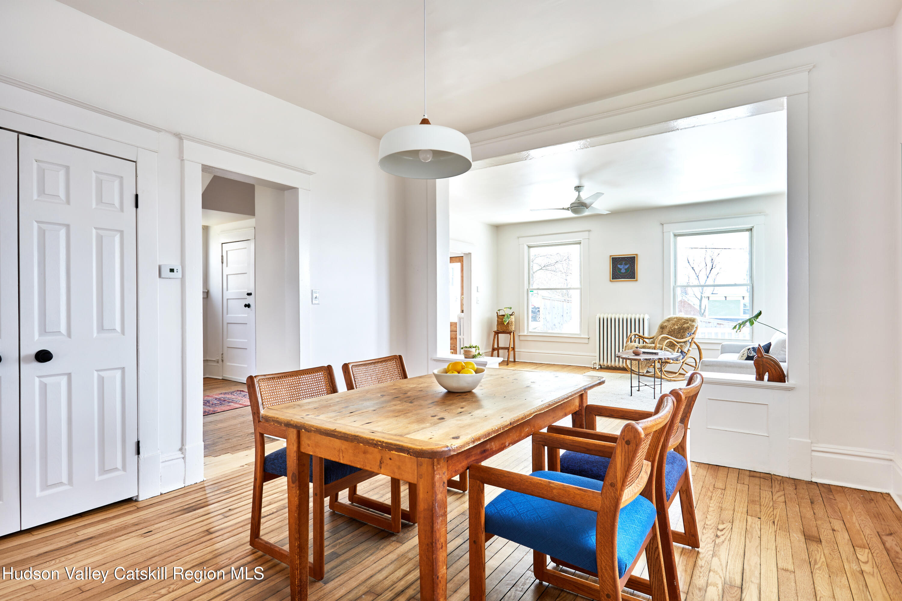 15 Summit Avenue Catskill, NY 12414 - Photo 3 of 28 a view of a dining room with furniture and wooden floor