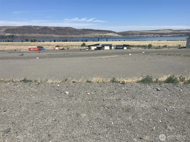 a view of an ocean and beach