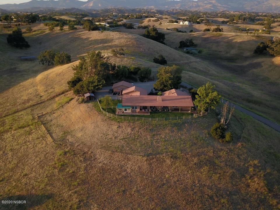 2805 North Refugio Road Santa Ynez, CA 93460 - Photo 1 of 46 Knoll top view home