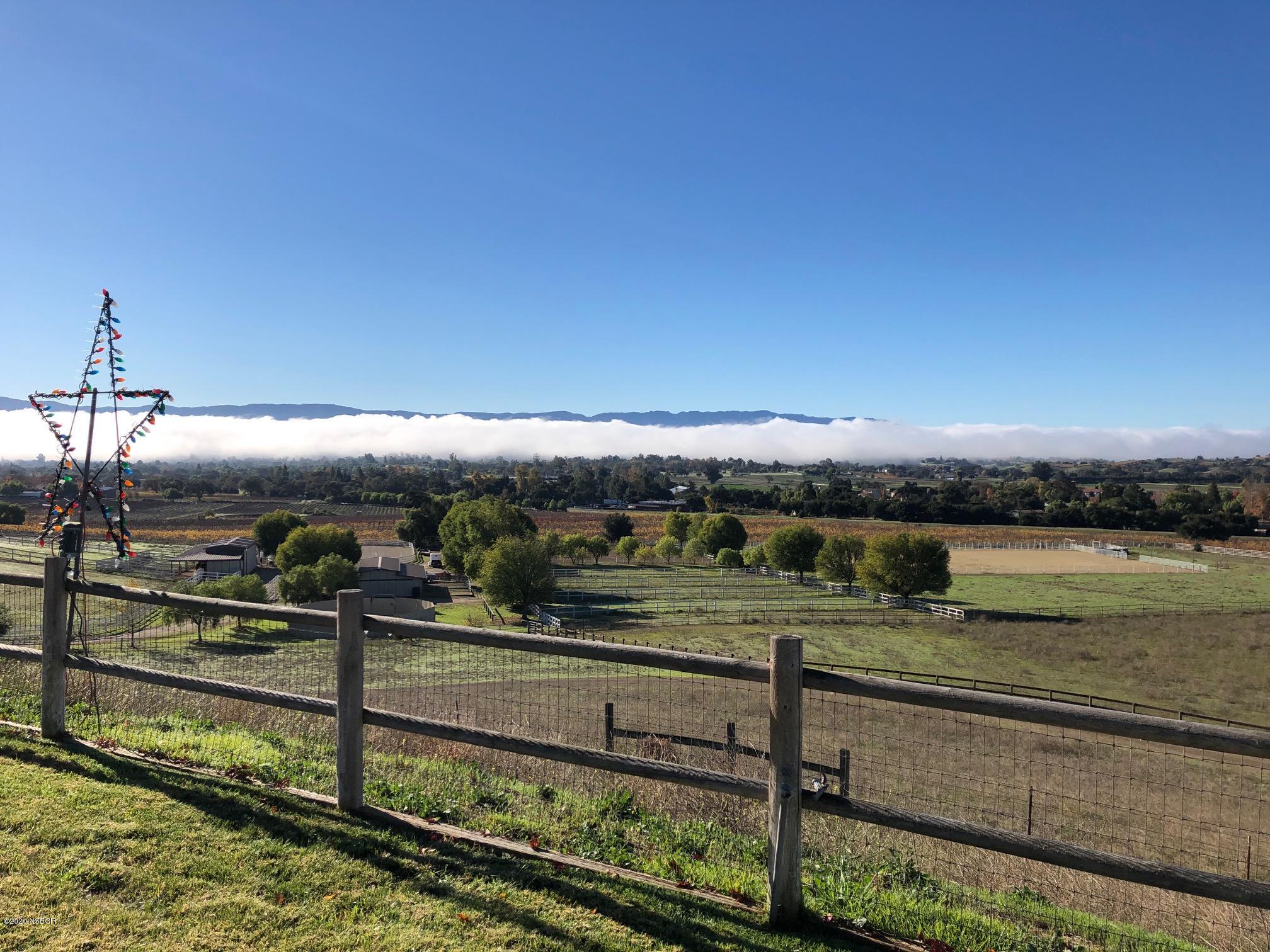 2805 North Refugio Road Santa Ynez, CA 93460 - Photo 39 of 46 Morning fog