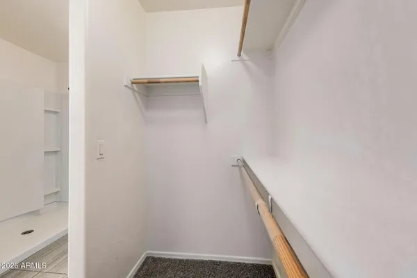 a view of stairs