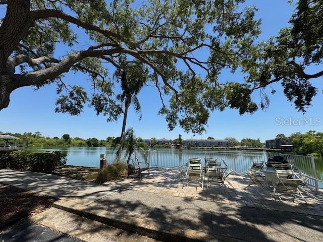 11485 Oakhurst Road, Unit 319 Largo, FL 33774 - Photo 62 of 63 a view of a lake with a tree in the background