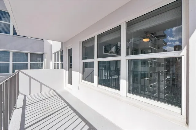 a view of a house with a window