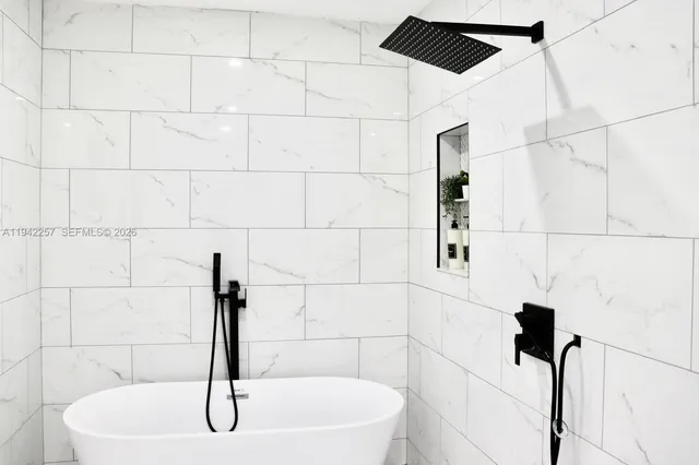 a bathroom with a sink