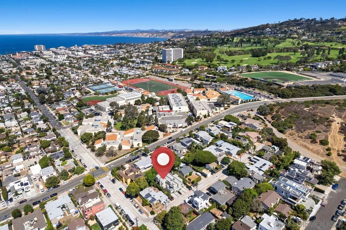 714 Bonair Way La Jolla, CA 92037 - Photo 3 of 36 an aerial view of residential houses with outdoor space