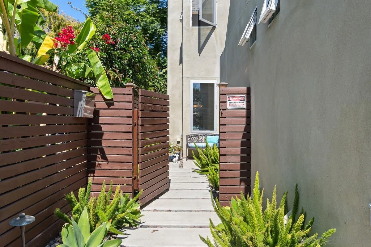 714 Bonair Way La Jolla, CA 92037 - Photo 5 of 36 a view of path along with potted plant