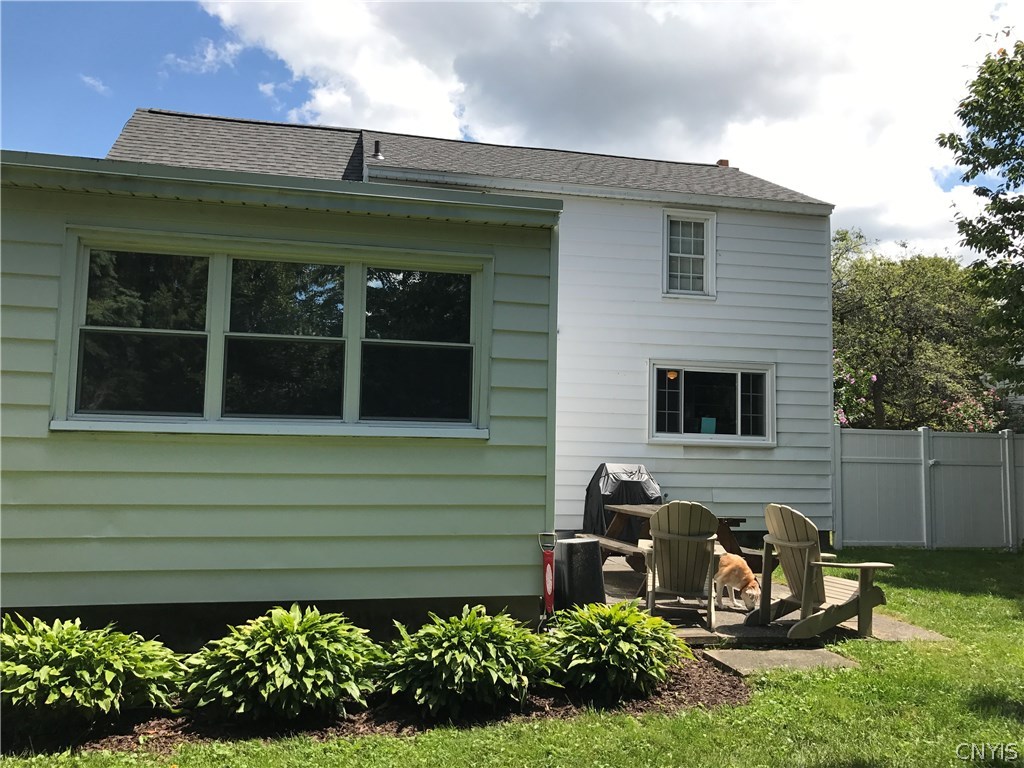 131 Wheaton Road Syracuse, NY 13203 - Photo 19 of 20 EXTERIOR BACK WITH PATIO