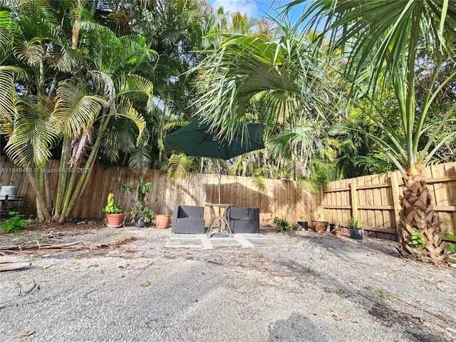 a view of outdoor space with trees