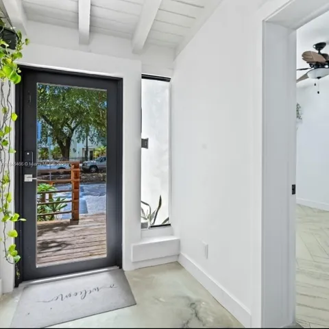 a view of an entryway