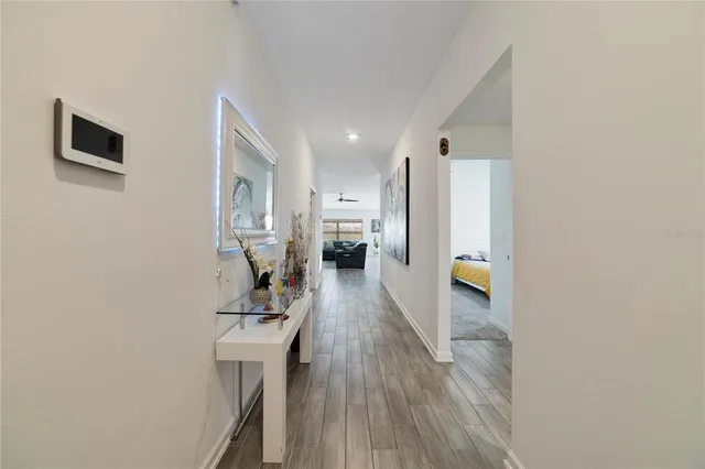 a view of a storage and utility room