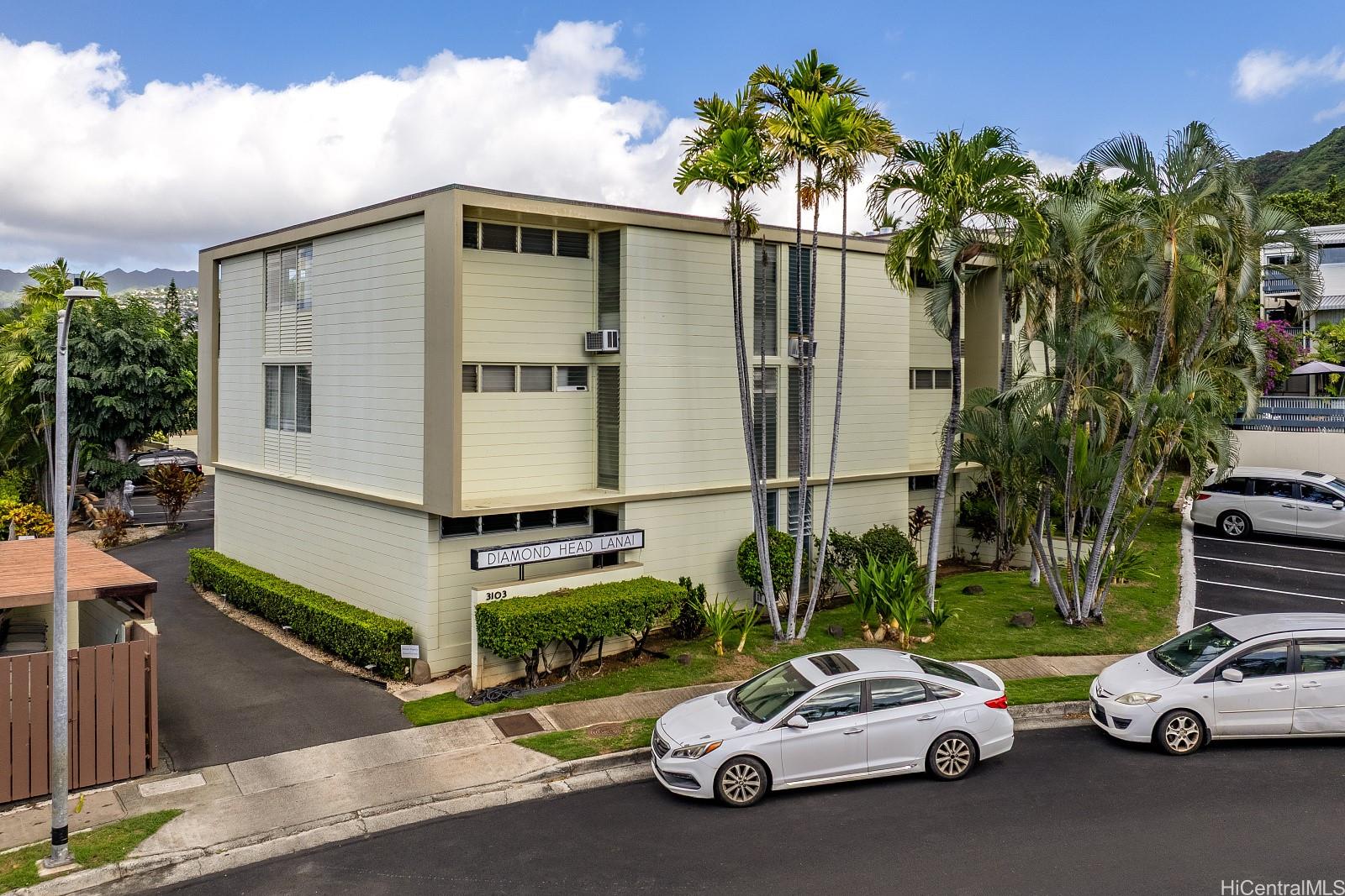 3103 Pualei Circle, Unit 203 Honolulu, HI 96815 - Photo 21 of 25 The building is oriented away from Pualei Circle offering exceptional privacy & peace.
