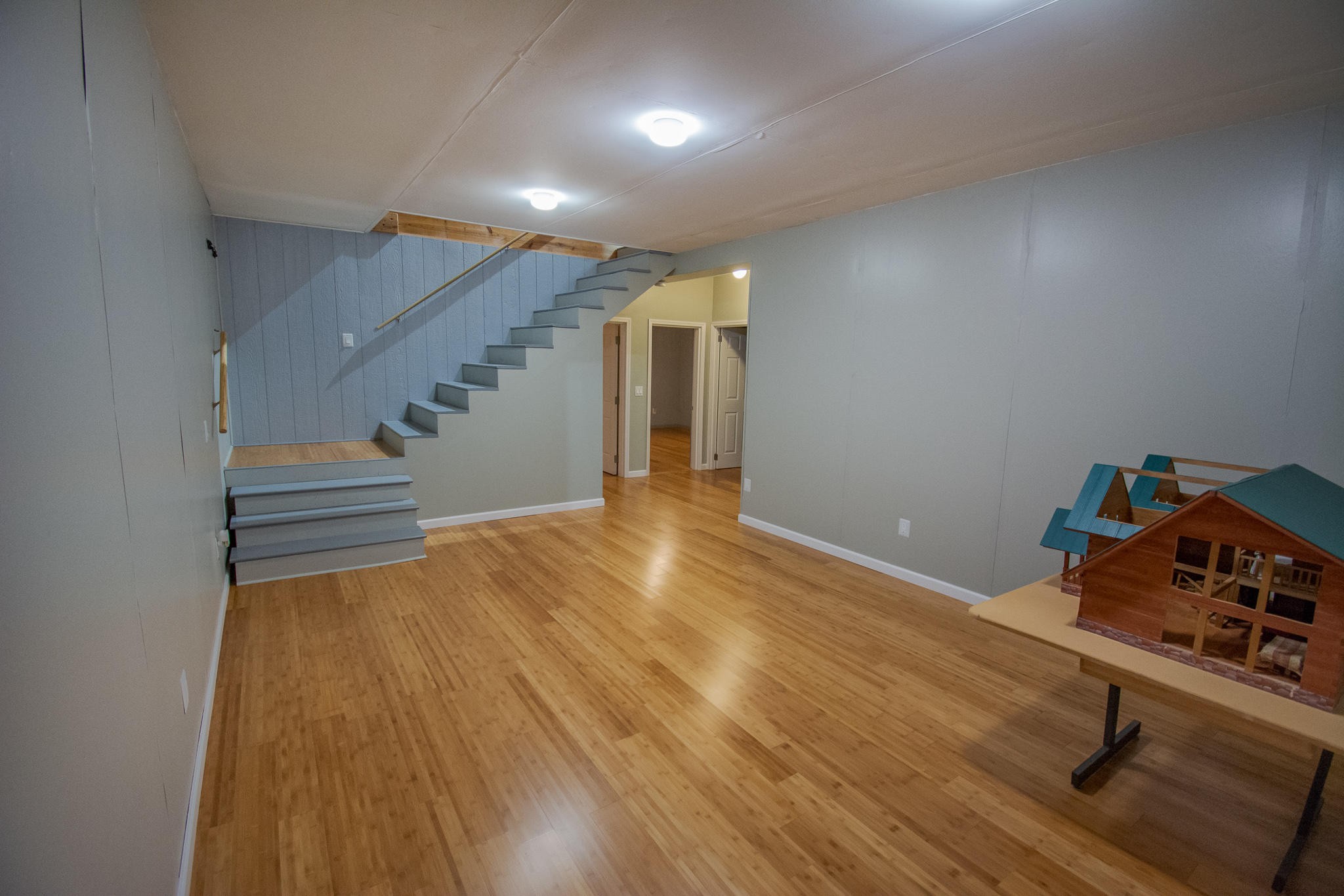 3600 Lynn Road Philadelphia, TN 37846 - Photo 26 of 37 a view of a room with wooden floor and stairs